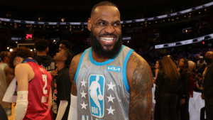 2023年NBA全明星投票结果,湖人队的勒布朗-詹姆斯和篮网队的凯文-杜兰特领衔首批球迷投票结果